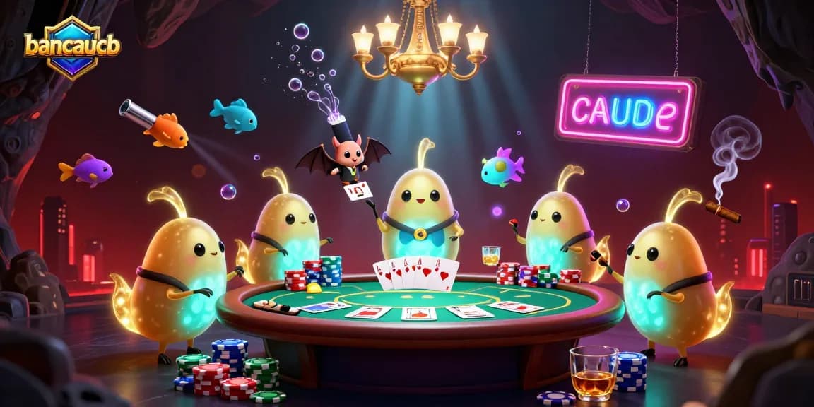 Engage in thrilling fish shooting action at bancaucb while lighting up the underwater casino scene.