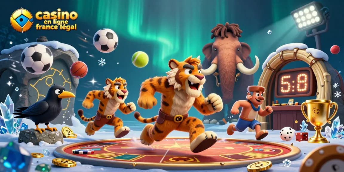 Jouez au casino en ligne France légal avec des personnages amusants et des éléments de jeu captivants.