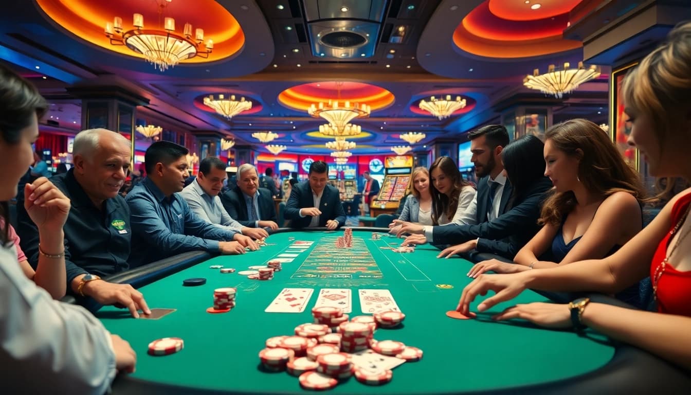 Arus Hoki menawarkan pengalaman bermain poker yang mendebarkan di kasino mewah.