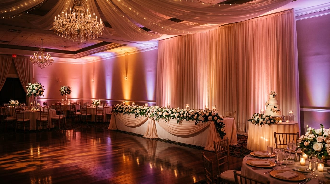 Uplighting Wedding Must-Know Tips for Couples