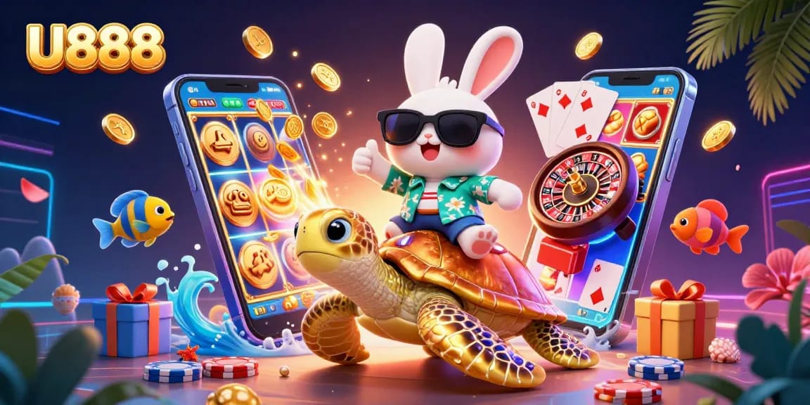 Experience top-tier gaming excitement with U888's vibrant casino scene, featuring slots and games.