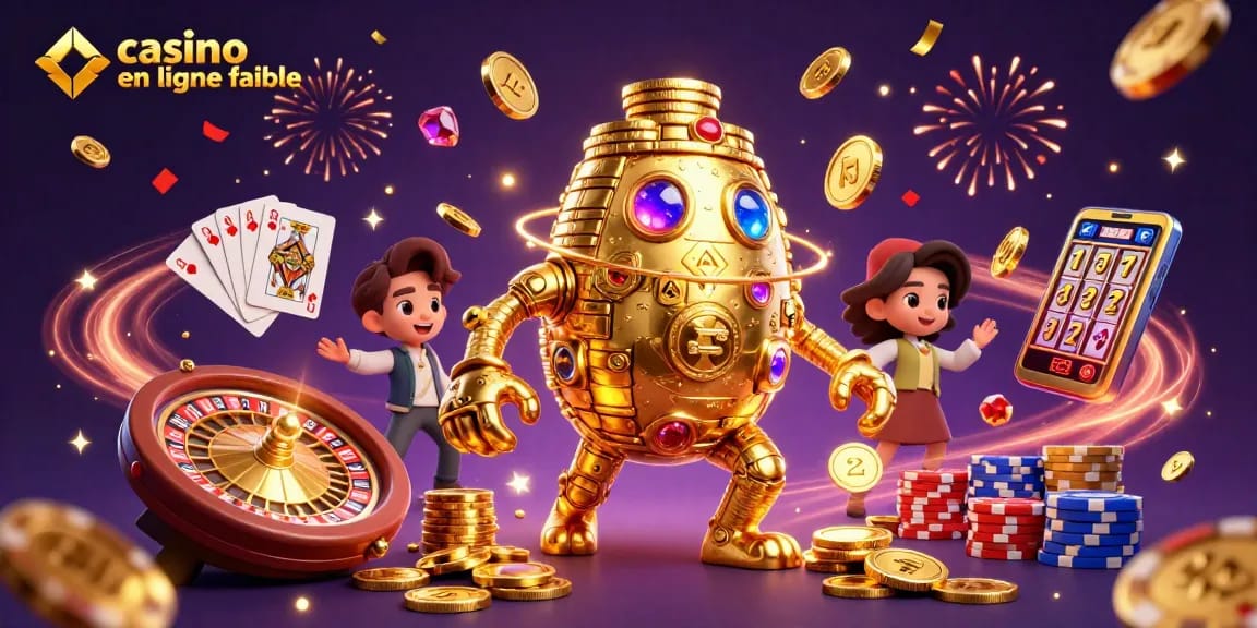 Jouez au casino en ligne fiable et gagnez de l'argent avec une ambiance festive de jeux.