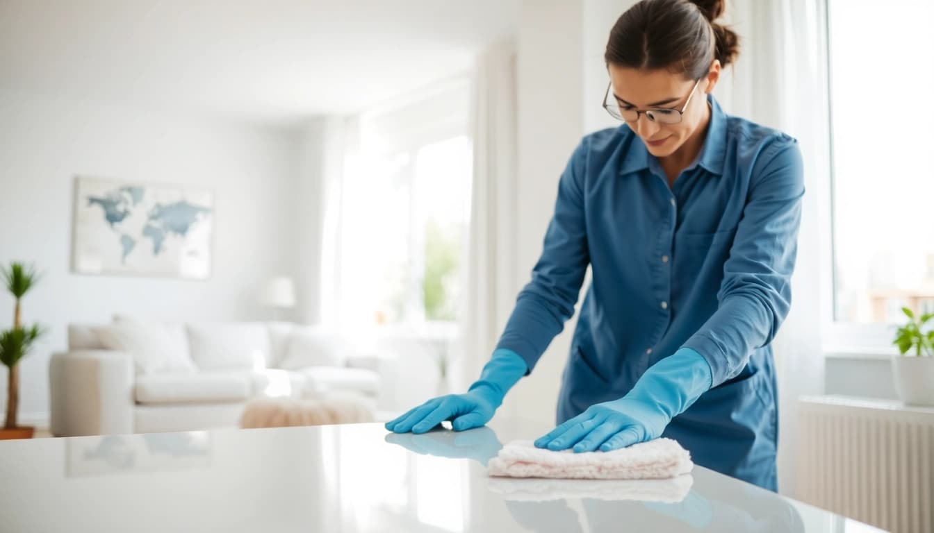 Efficient bond cleaning Logan service ensuring a spotless apartment for final inspection.