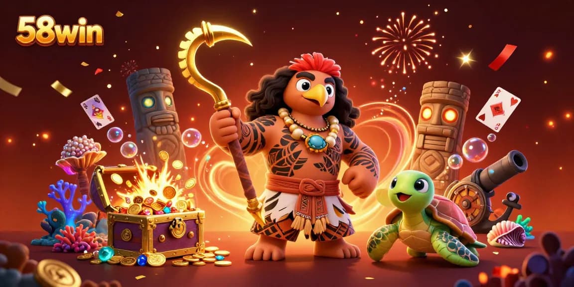 Experience exciting gameplay at 58win with vibrant visuals and dynamic casino elements.