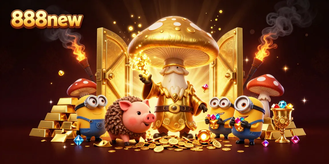 Experience the thrill of winning at 888new with vibrant treasures and magical characters!
