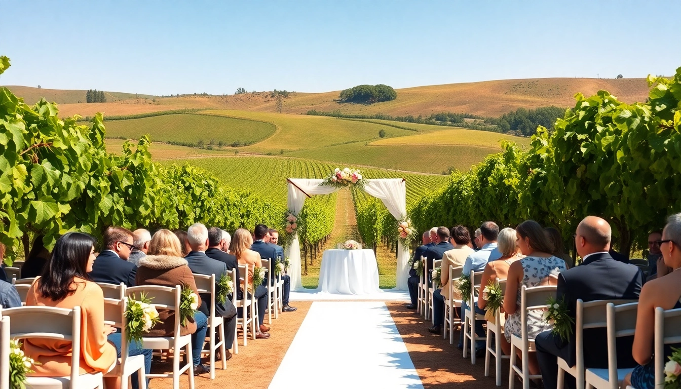 Creating the Perfect Winery Wedding Sacramento Experience