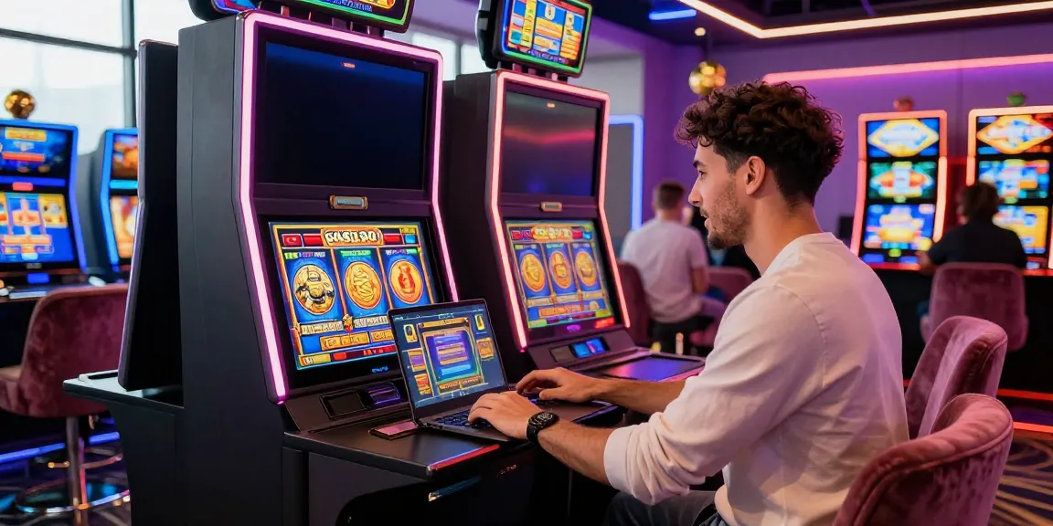 Engaging slot gacor gaming experience in a vibrant casino setting.