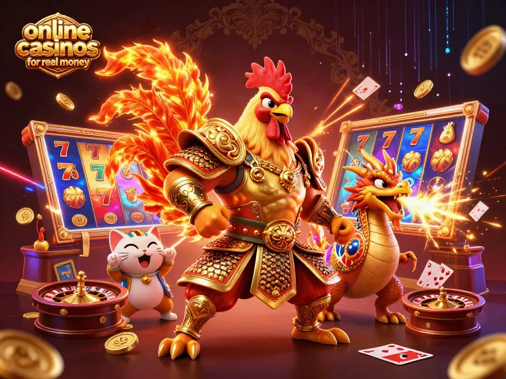 Experience high-stakes fun at online casinos for real money with exciting games and vibrant graphics.