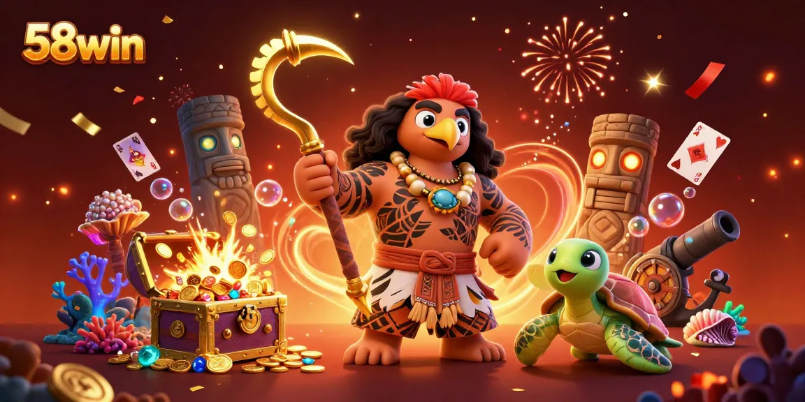 Experience exciting gameplay at 58win with vibrant visuals and dynamic casino elements.
