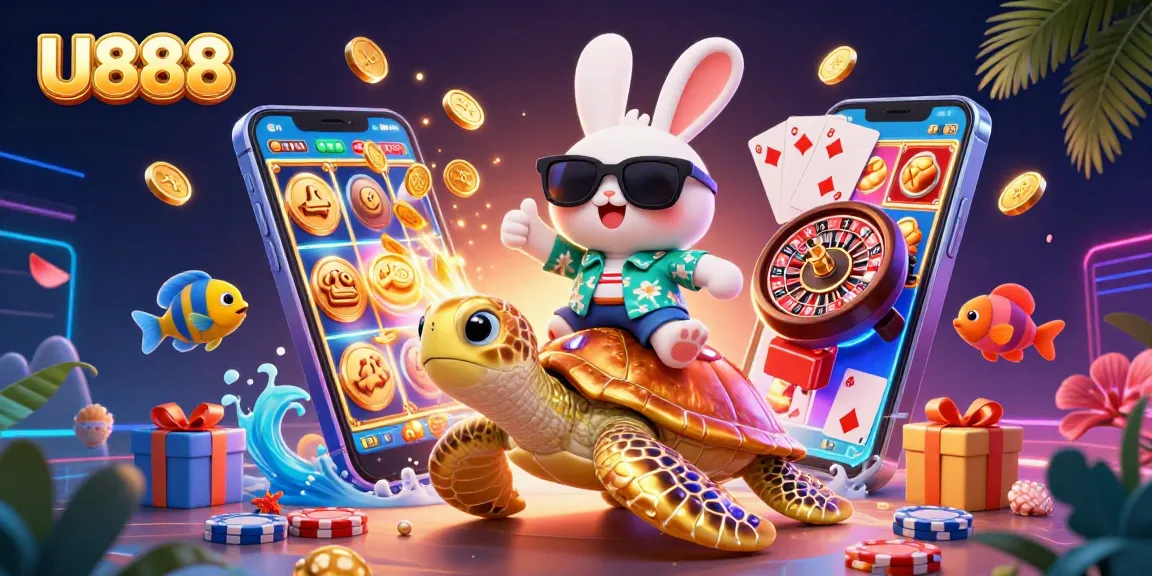 Experience top-tier gaming excitement with U888's vibrant casino scene, featuring slots and games.