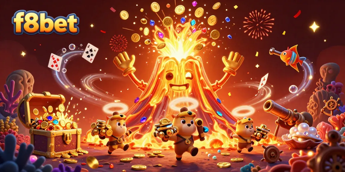 Win big at f8bet with a joyful eruption of treasures and gaming excitement!