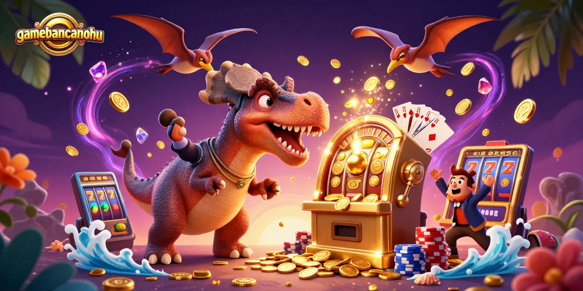 gamebancanohu engages players in a vibrant 3D casino adventure filled with golden jackpots and dynamic animations