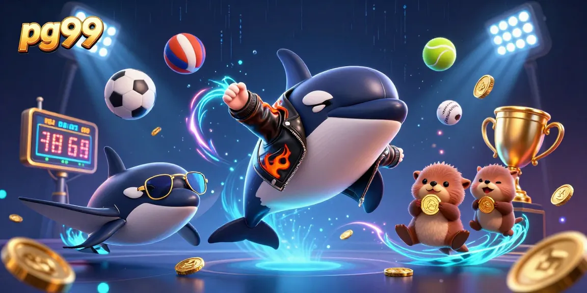 Engage with pg99's vibrant world of underwater gambling adventures featuring vibrant characters.