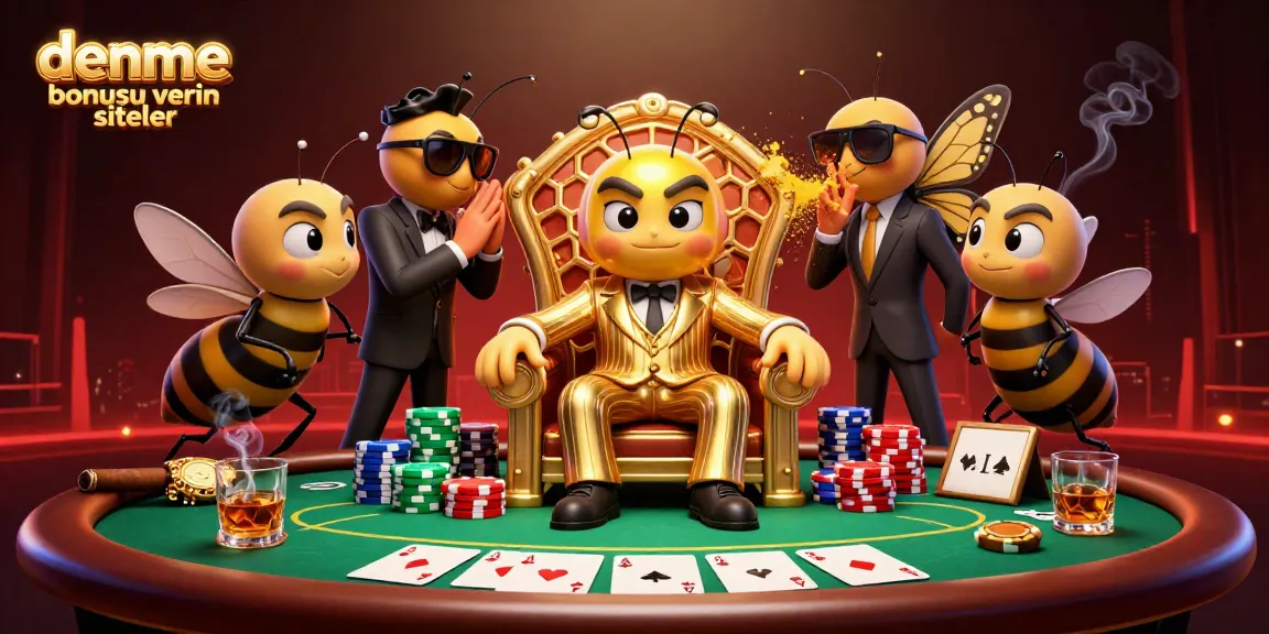 Win big with deneme bonusu veren siteler in an energetic poker setting featuring vibrant action.
