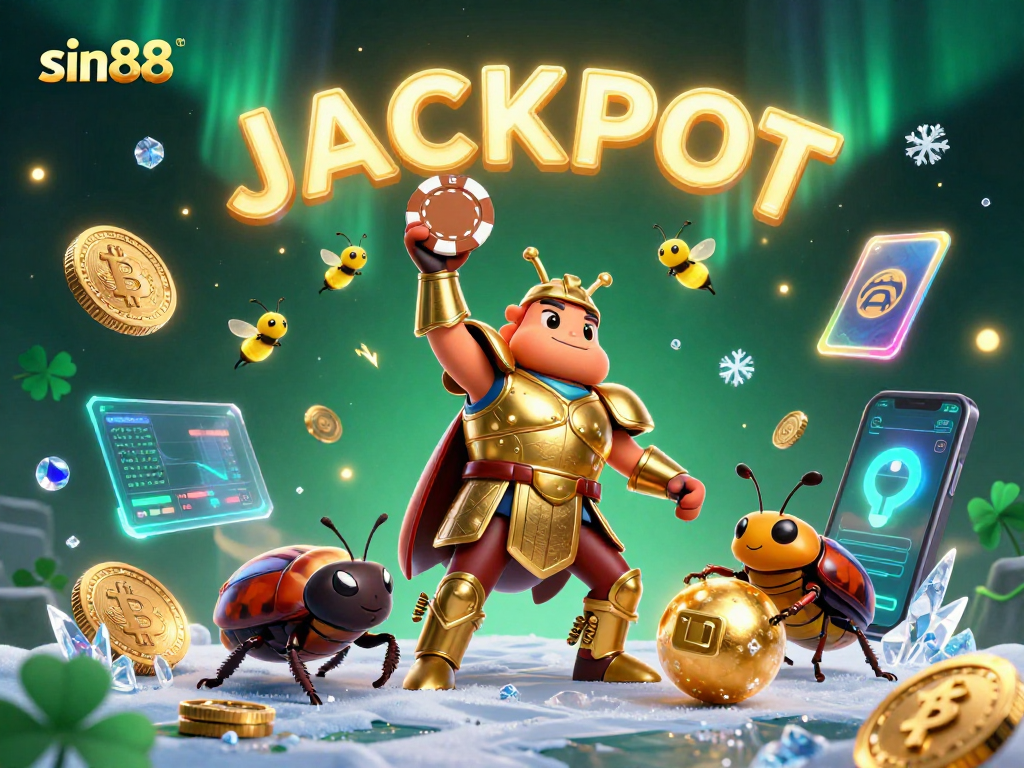 Engage in thrilling gaming adventure with sin88, featuring dynamic characters and vibrant casino elements.
