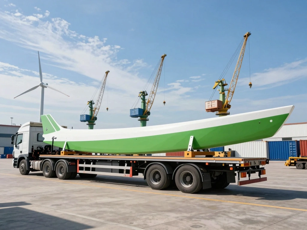 Optimizing Wind Turbine Blade Transportation Logistics Efficiency
