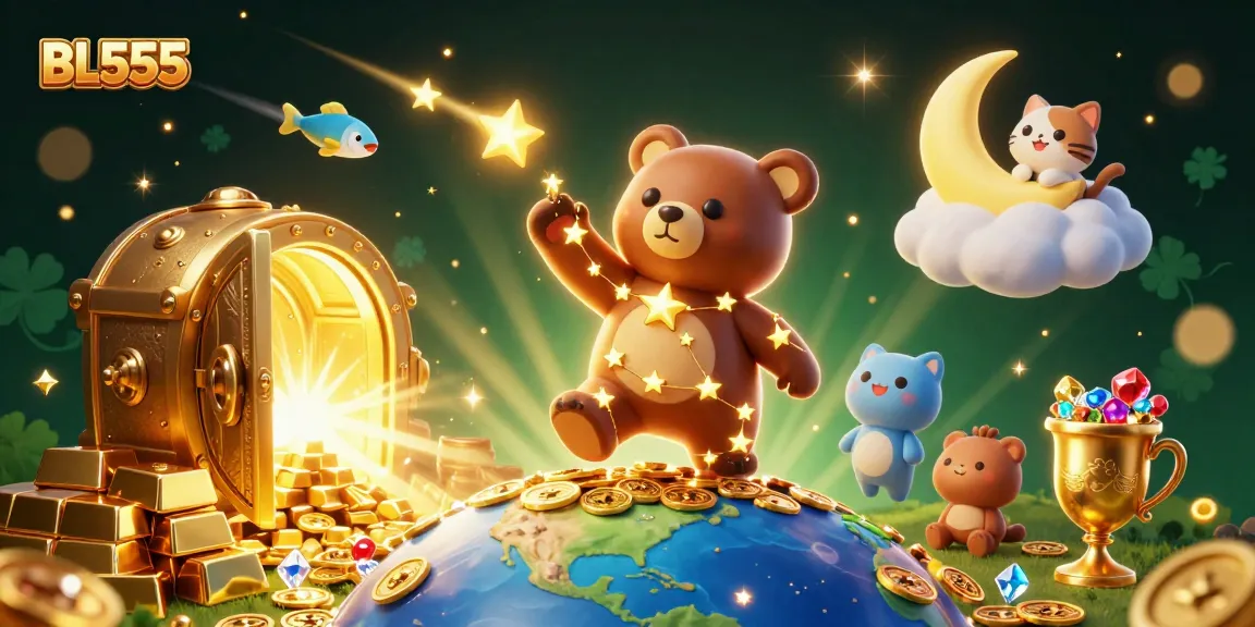 Experience thrilling wins at BL555, the premier online casino filled with gold treasures and shimmering gems.