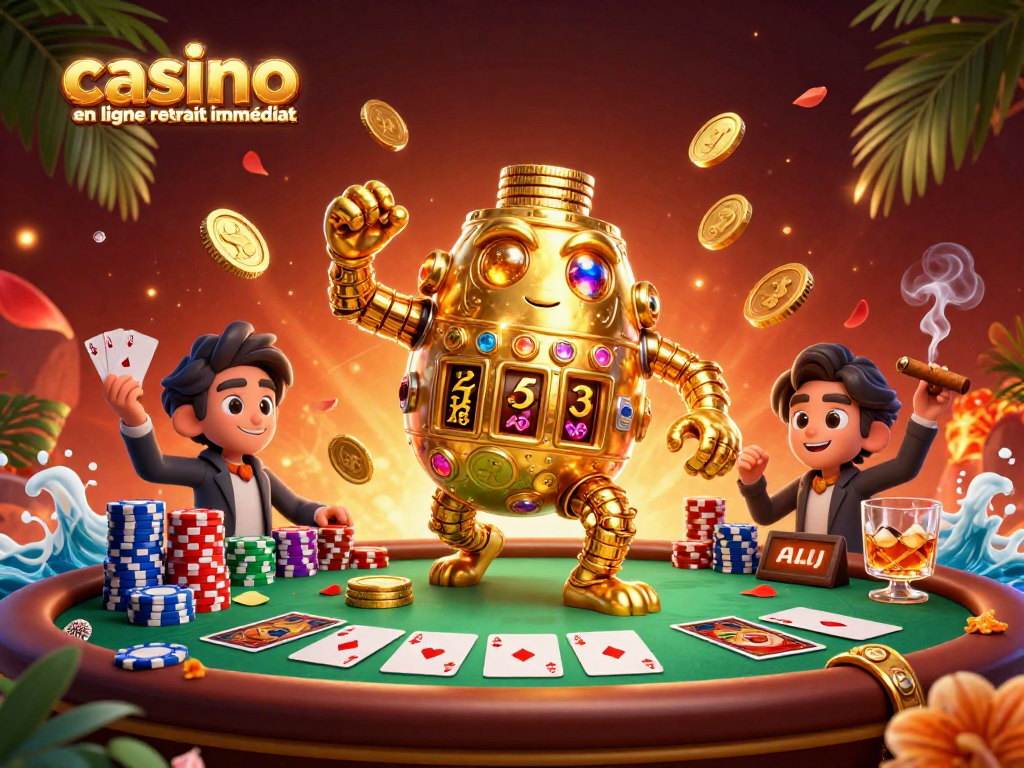 Retirez vos gains rapidement avec le casino en ligne retrait immédiat aux jeux captivants.