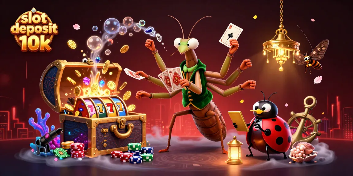 Menangkan jackpot dengan slot deposit 10k yang menarik dan beragam permainan di kasino.