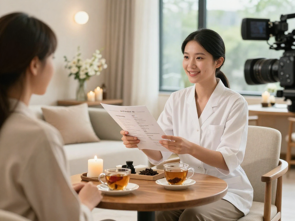 파주오피 providing a warm and inviting OP service experience in a modern spa setting.