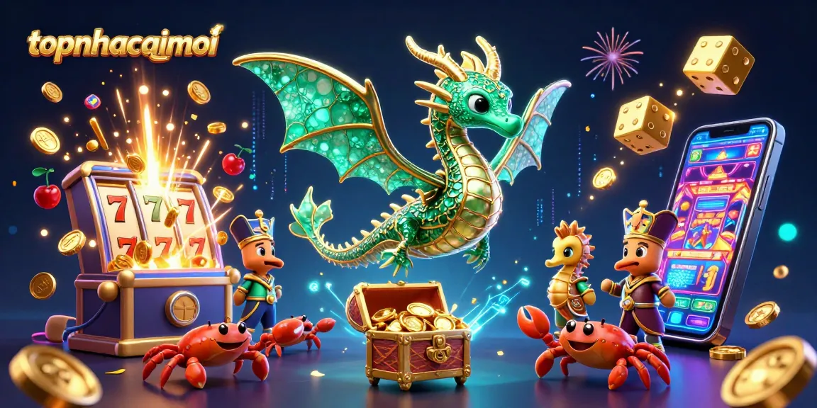 topnhacaimoi immerses players in a vibrant 3D casino world full of excitement and rewards