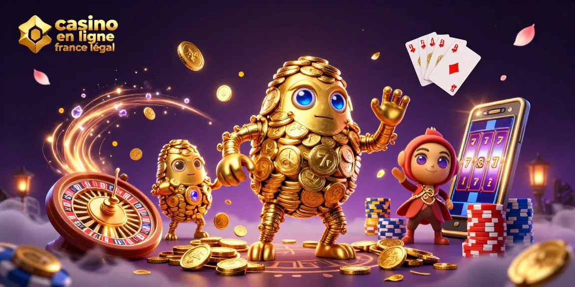 Jouez à des jeux passionnants sur casino en ligne france légal avec une ambiance de casino en 3D.