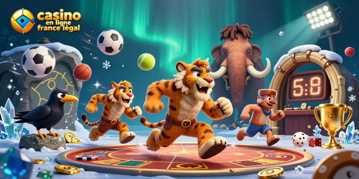 Jouez au casino en ligne France légal avec des personnages amusants et des éléments de jeu captivants.