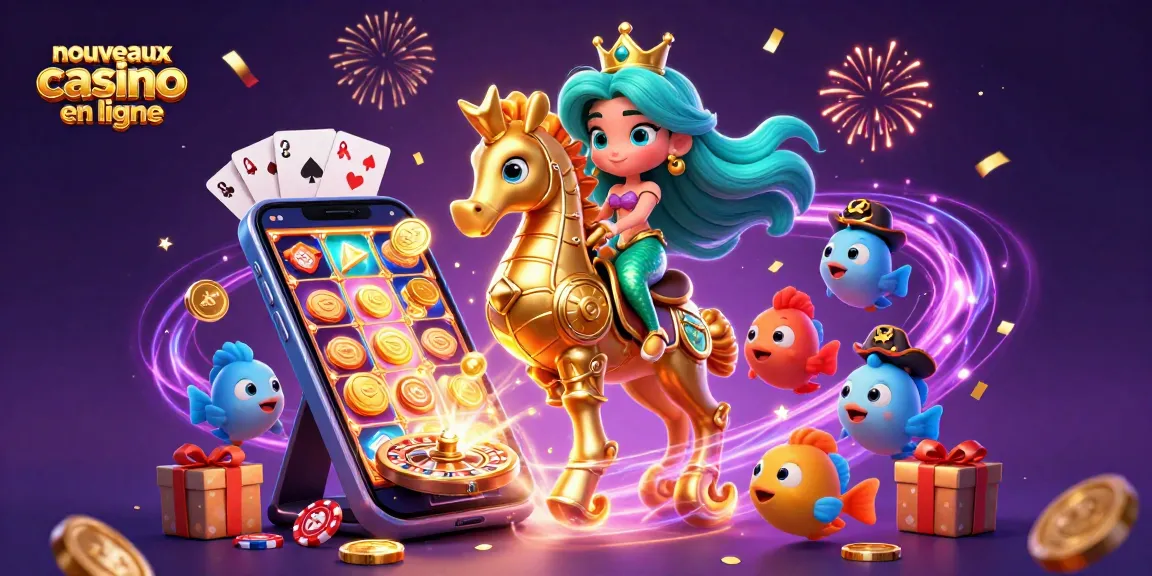 Les nouveaux casinos en ligne offrent des jeux captivants comme les machines à sous sous une ambiance festive.